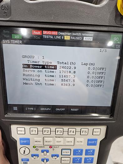 Used Fanuc M-710ic/50 With R30ib Plus controller and 1 vision camera 