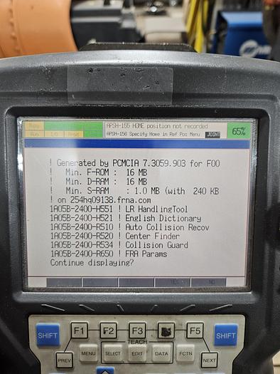 Used Fanuc LR Mate 200ic Industrial Robot With R-30ia Controller