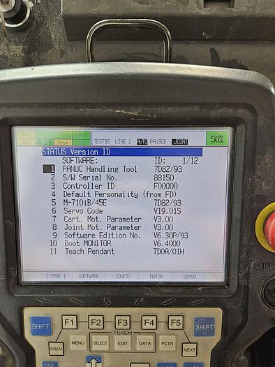 Used Fanuc M-710ib/45e Industrial Robot With RJ3IB Controller