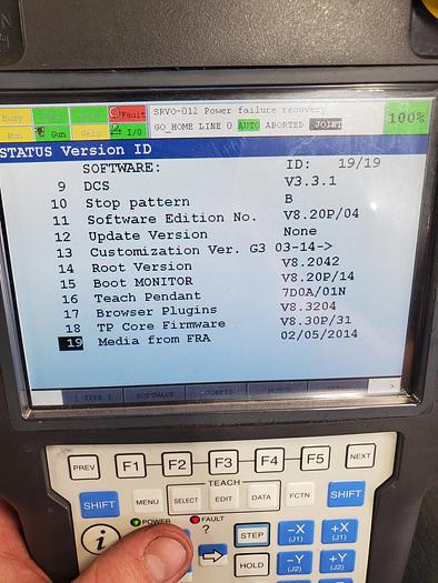 Used Fanuc M-20ia Industrial Robot with R-30ib Controller - Very Low Hours