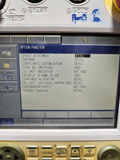 Used Yaskawa Motoman MH80 With DX100 Controller