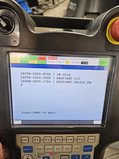 Used Fanuc CR-15ia Collaborative Industrial Robot with R-30ib Plus Controller