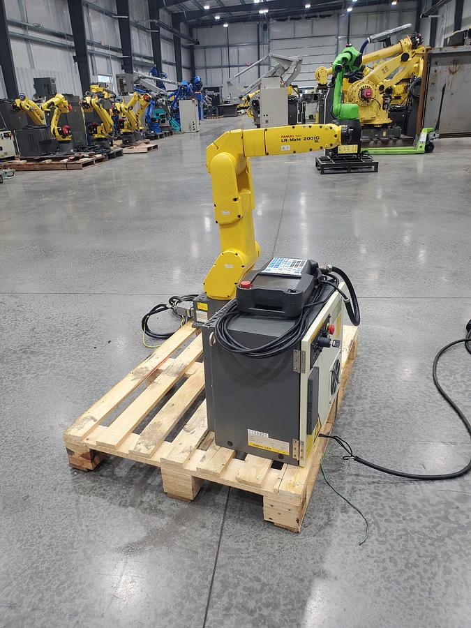 Used Fanuc LR Mate 200iC/5L Industrial Robot With R-30ia Controller