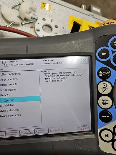 Used ABB IRB 910SC-3/0.45 Industrial SCARA robot With IRC5 Controller - Very Low Hours