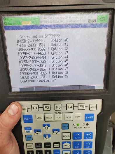 Used Fanuc LR Mate 200ic Industrial Robot With R-30ia Controller