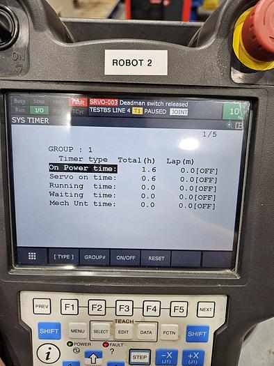 Used Fanuc SR-12ia Industrial SCARA Robot With R-30ib Plus Controller - Unused