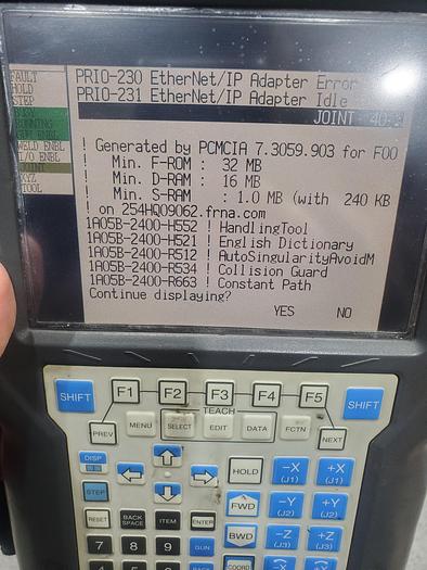 Used FANUC Arcmate 120ic Industrial Robot With R-30ia Controller - Low Hours