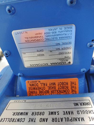 Used Yaskawa Motoman MH5 With DX100 Controller and Enclosure