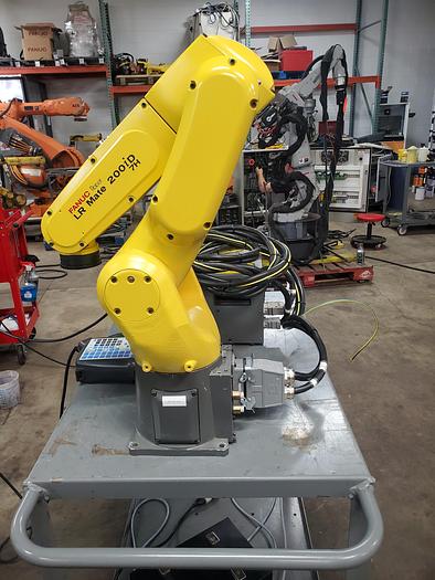 Used Fanuc LR Mate 200iD/7H Industrial Robot With R-30ib Controller