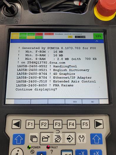 Used FANUC M-2ia/3S Industrial Spider Robot with R-30ib Controller