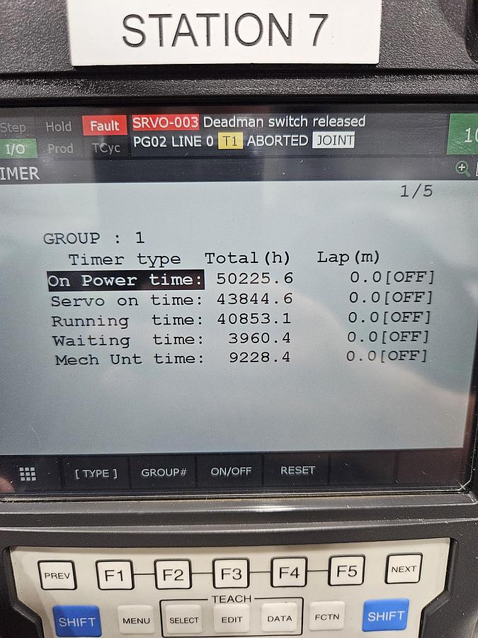 Used Fanuc M-900ib/700 Industrial Robot With R-30ib Plus Controller