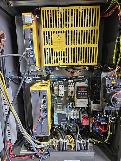 Used Fanuc M-2000ia/1200 Industrial Robot With R-30ia Controller and Servo Driven Gripper - Very Low Hours