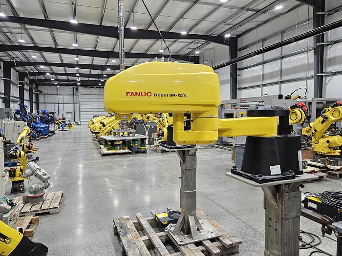 Used Fanuc SR-12ia Industrial SCARA Robot With R-30ib Plus Controller - Unused