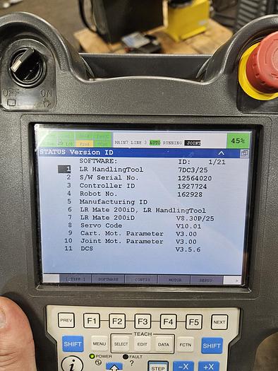 Used Fanuc LR Mate 200id Industrial Robot With R-30ib Controller - Zero Hours