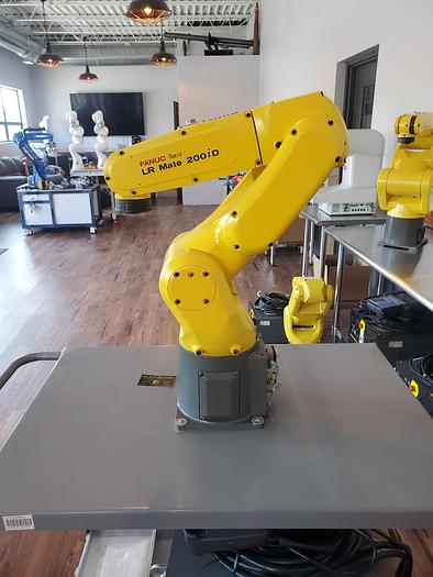 Used 2016 Fanuc LR Mate 200iD Industrial Robot with R-30ib Controller