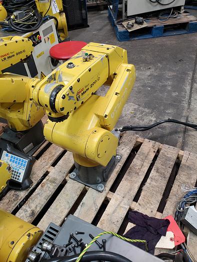 Used Fanuc LR Mate 200ic Industrial Robot With R-30ia Controller