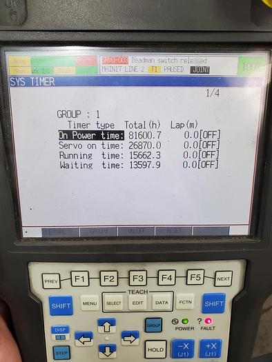 Used Fanuc LR Mate 200iC Industrial Robot With R-30ia Controller