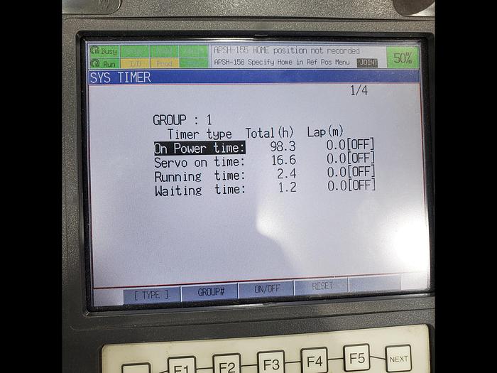 Used Fanuc LR Mate 200iC/5F Industrial Robot With R-30ia Controller