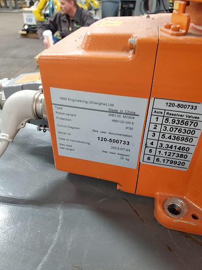 Used 2013 ABB IRB 120 Industrial Robot with IRC5 Controller