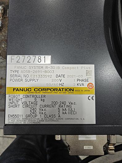Used 2021 Fanuc SR-12ia