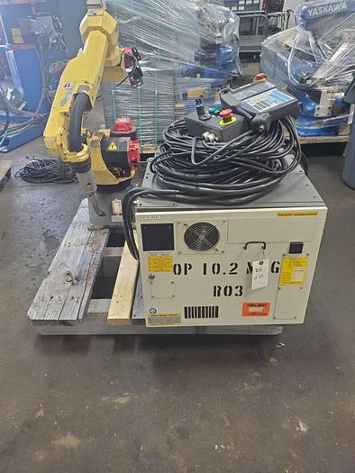Used Fanuc Arcmate 100ic/6L Industrial Robot With R-30ib Controller