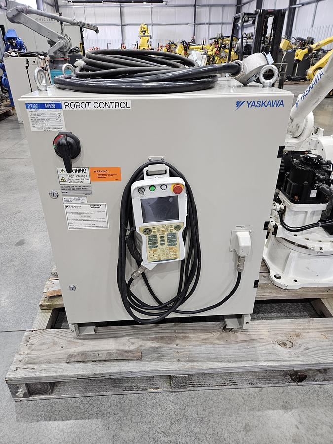 Used Yaskawa Motoman MPL80 Industrial Robot With DX100 Controller