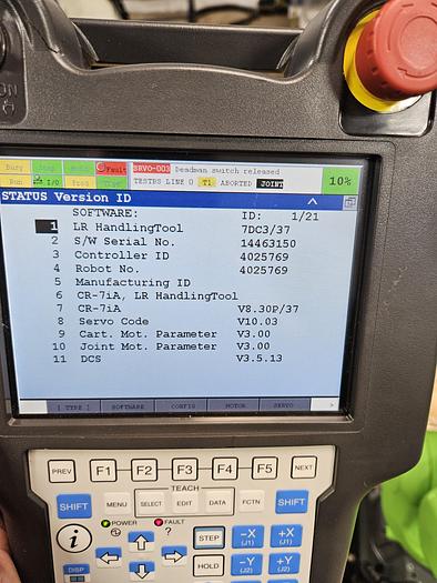 Used Fanuc CR-7ia Industrial Collaborative Robot with R-30ib Controller
