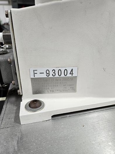 Used Fanuc LR Mate 200iC/5F Industrial Robot With R-30ia Controller