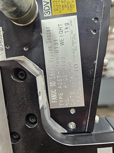 Used Fanuc M-20ia/10L Industrial Robot with R-30ia Controller and 3D Laser Vision Sensor