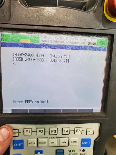 Used Fanuc LR Mate 200ic Industrial Robot With R-30ia Controller