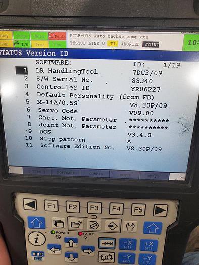 Used Fanuc M-1iA/0.5S Industrial Delta Robot With R-30ib Controller