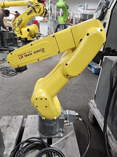 Used 2016 Fanuc LR Mate 200iD/7L Industrial Robot W R-30ib Controller - Very Low Hours