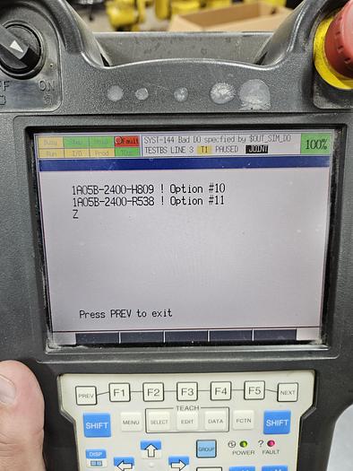 Used Fanuc LR Mate 200iC Industrial Robot With R-30ia Controller