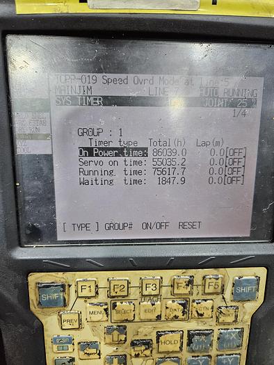 Used FANUC Arcmate 120ic Industrial Robot With R-30ia Controller