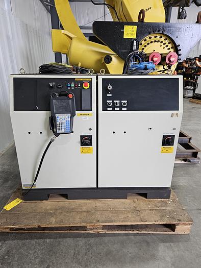 Used Fanuc M-2000ia/1200 Industrial Robot With R-30ia Controller and Servo Driven Gripper - Very Low Hours