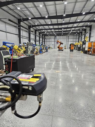 Used Fanuc M-20ia/10L Industrial Robot with R-30ia Controller and 3D Laser Vision Sensor