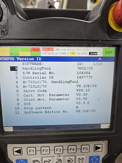 Used Fanuc M-710ic/70 Industrial Robot With R-30ib Controller - Very Low Hours