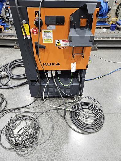 Used KUKA KR210 R2700 Prime Industrial Robot With 40 Foot KUKA Track
