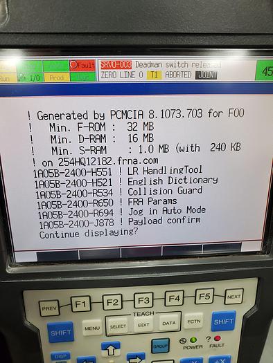 Used Fanuc LR Mate 200iC