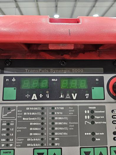 Used Dual Yaskawa Motoman EA1900N Industrial Welding Robots With NX100 Controller, Dual Tilt Rotate Positioner, and Fronius Welders