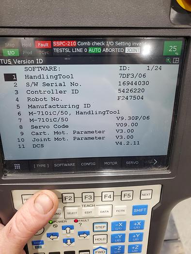 Used Fanuc M-710ic/50 With R30ib Plus controller