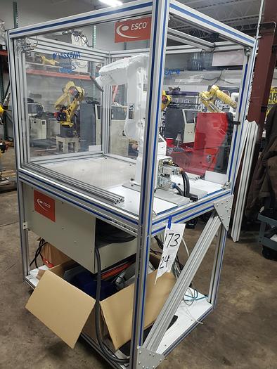 Used Yaskawa Motoman MH5 With FS100 Controller and Enclosure