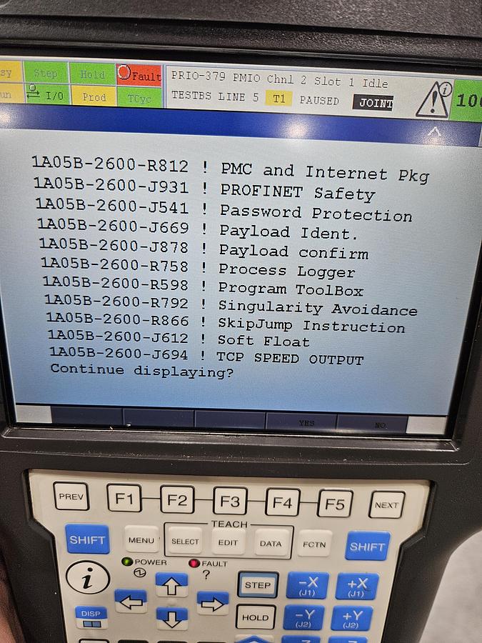 Used Fanuc M-10ia/12 Industrial Robot With R-30ib Controller