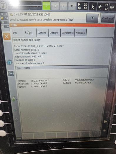 Used KUKA KR16-2 Industrial Robot With KRC4 Controller