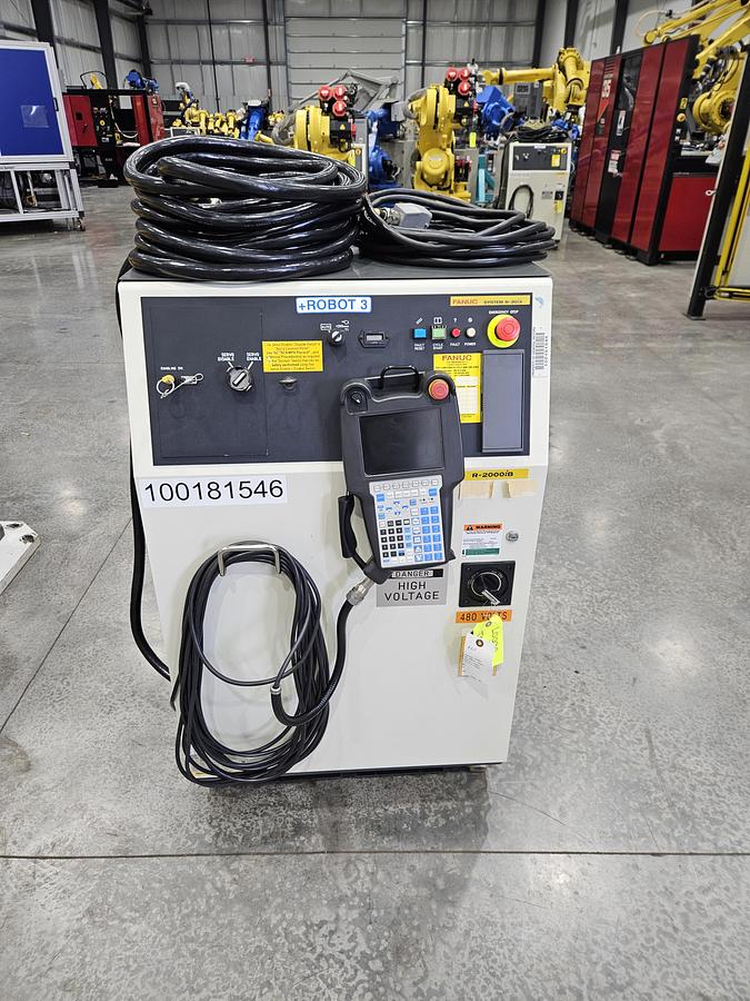 Used Fanuc R-2000ib/210F Industrial Robot With R-30ia Controller