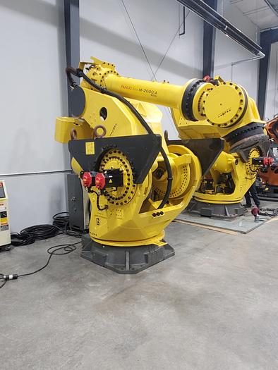 Used Fanuc M-2000ia/900L Industrial Robot With R-30ia Controller