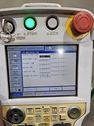 Used Yaskawa MA1400 Industrial Welding Robot with DX100 Controller and Motoweld RL350