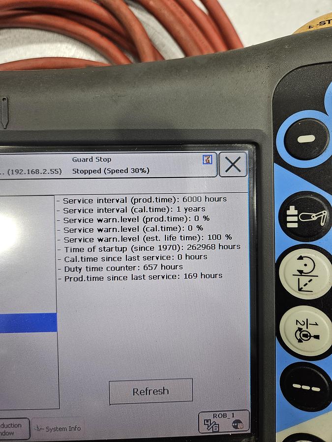 Used ABB IRB 4600-45/2.05 Industrial Robot With ICR5 Controller 