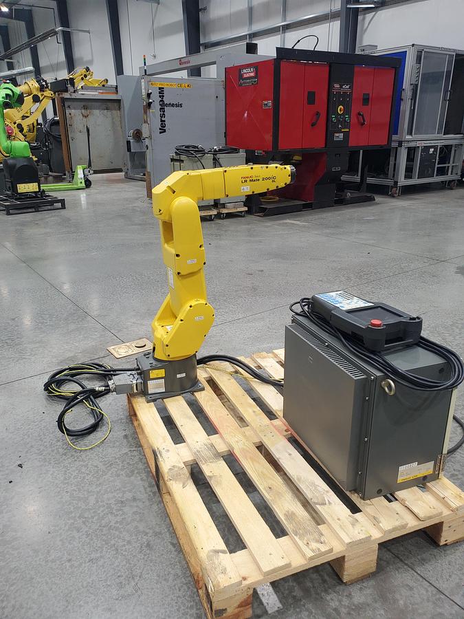 Used Fanuc LR Mate 200iC/5L Industrial Robot With R-30ia Controller
