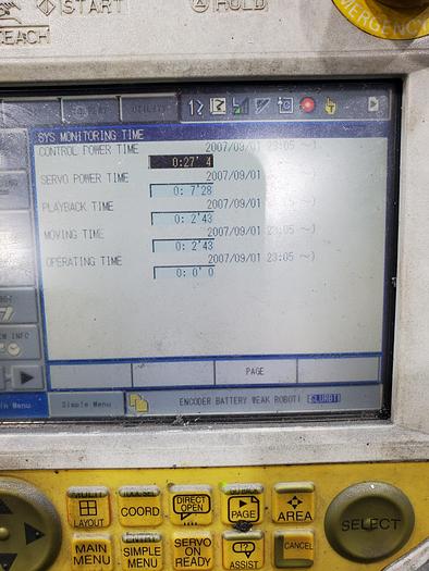 Used Yaskawa HP20D Industrial Handling Robot With DX100 Controller